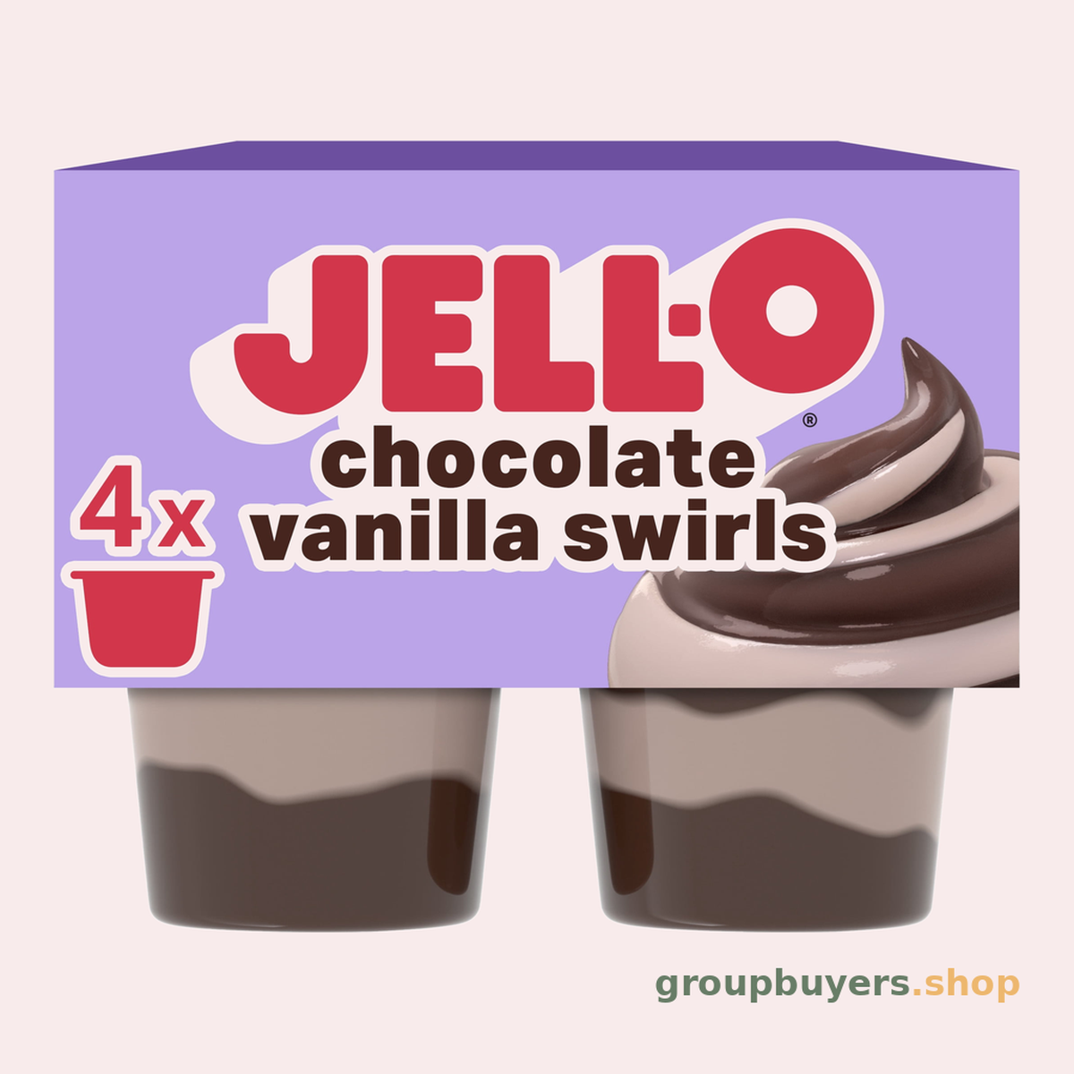 KRAFT JELL-O CHOCVAN SWRL PUDDING
