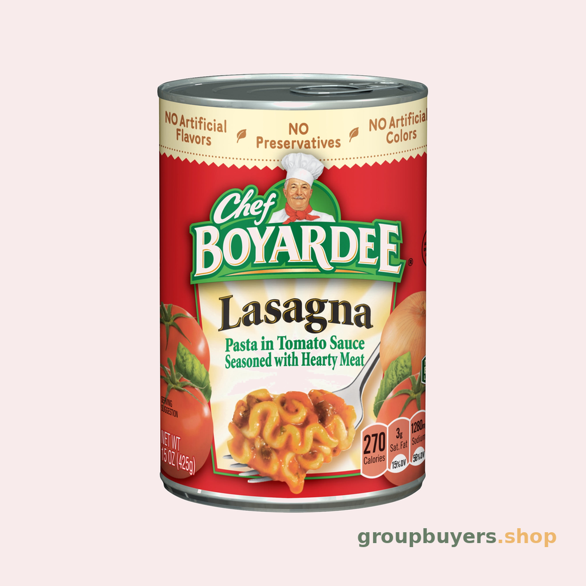 CHEF BOYARDEE LASAGNA