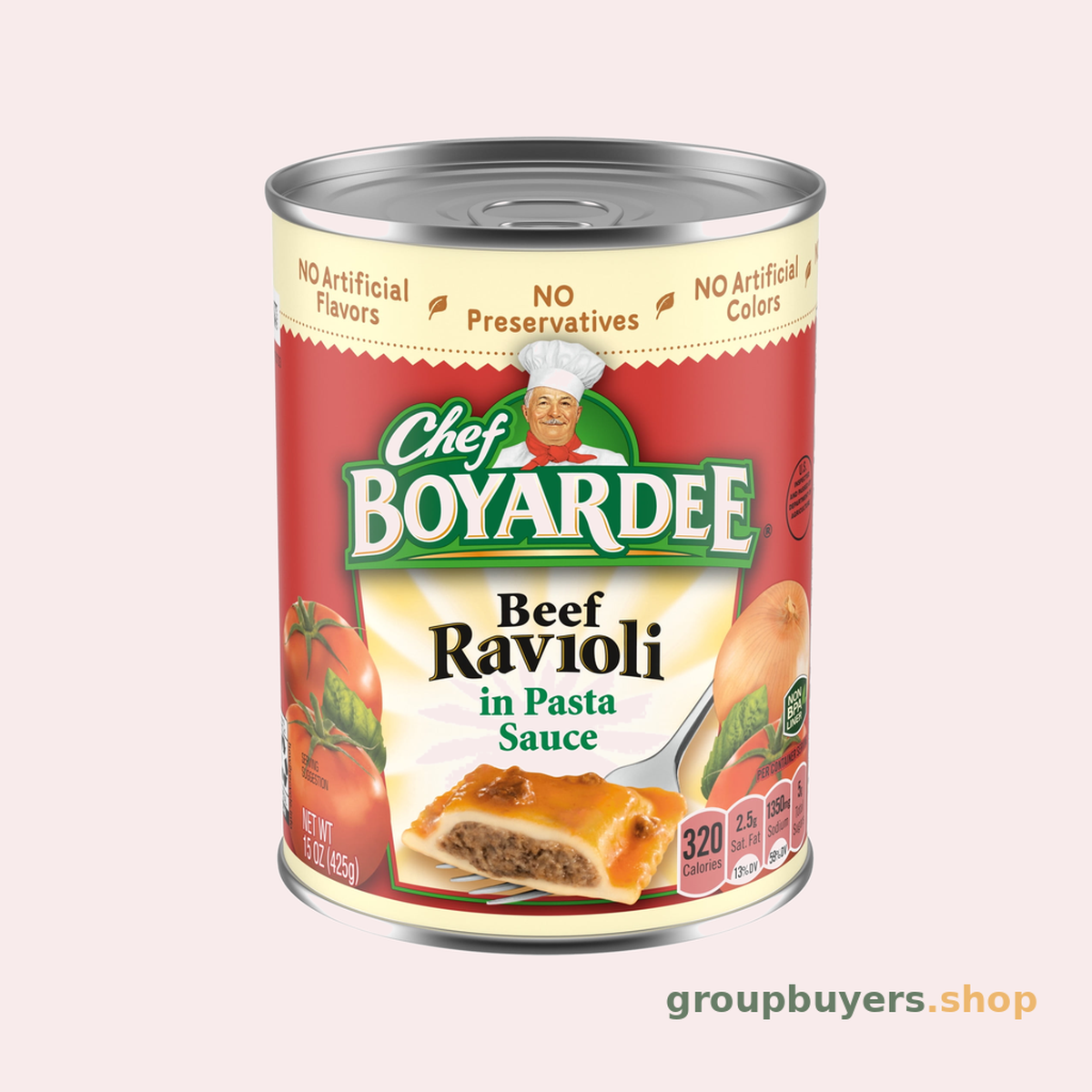 CHEF BOYARDEE BEEF RAVIOLI