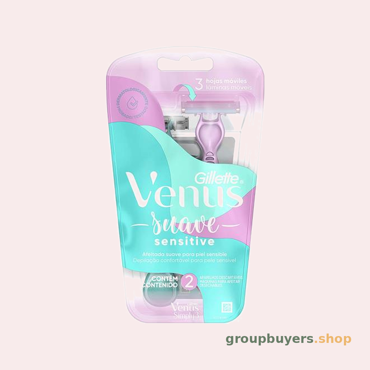 VENUS SUAVE DISPOSABLE 2CT 2CT