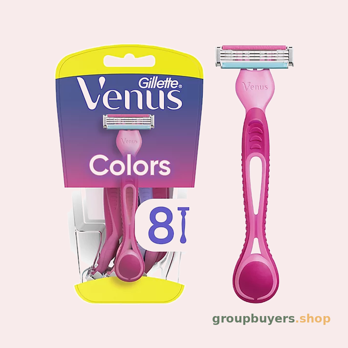 VENUS SUAVE DISPOSABLE 8 X 1CT