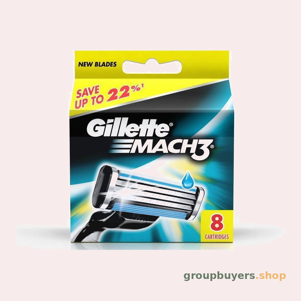 GILLETTE MACH3 CART 3CT 3CT