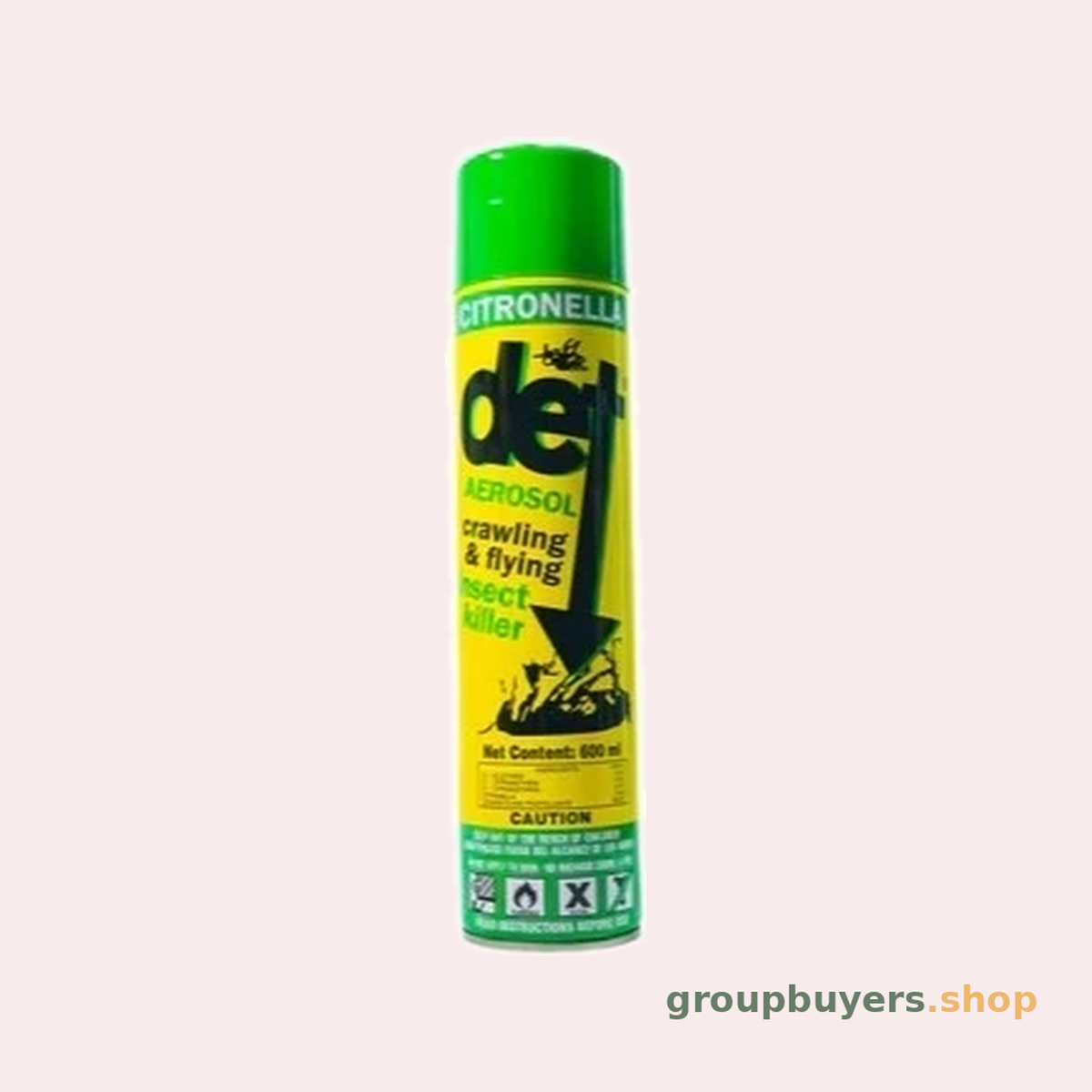 DET 600ML INSECTICIDE CITRONELLA