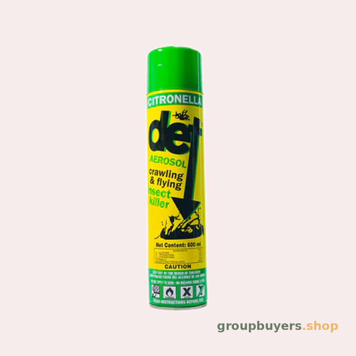 DET 400ML INSECTICIDE LEMON