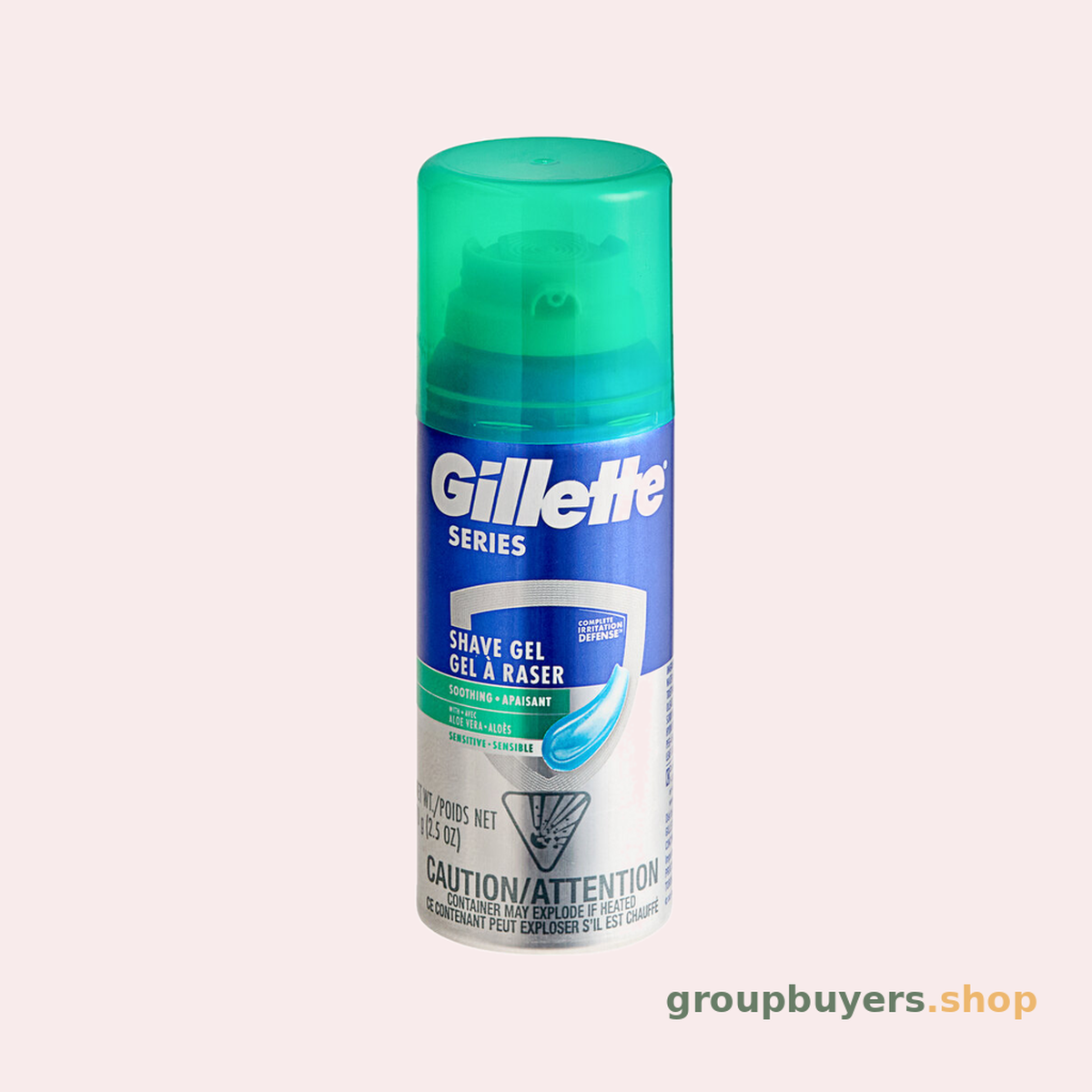 GILLETTE SHAVE GEL SENSITIVE