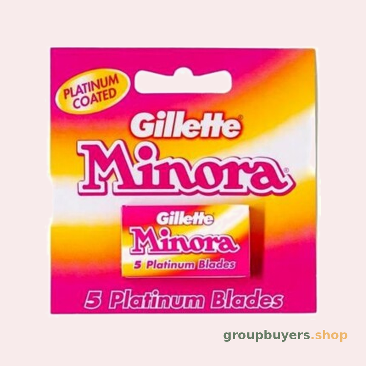 MINORA DISPOSABLEOSABLE DOUBLE EDGE 20X5