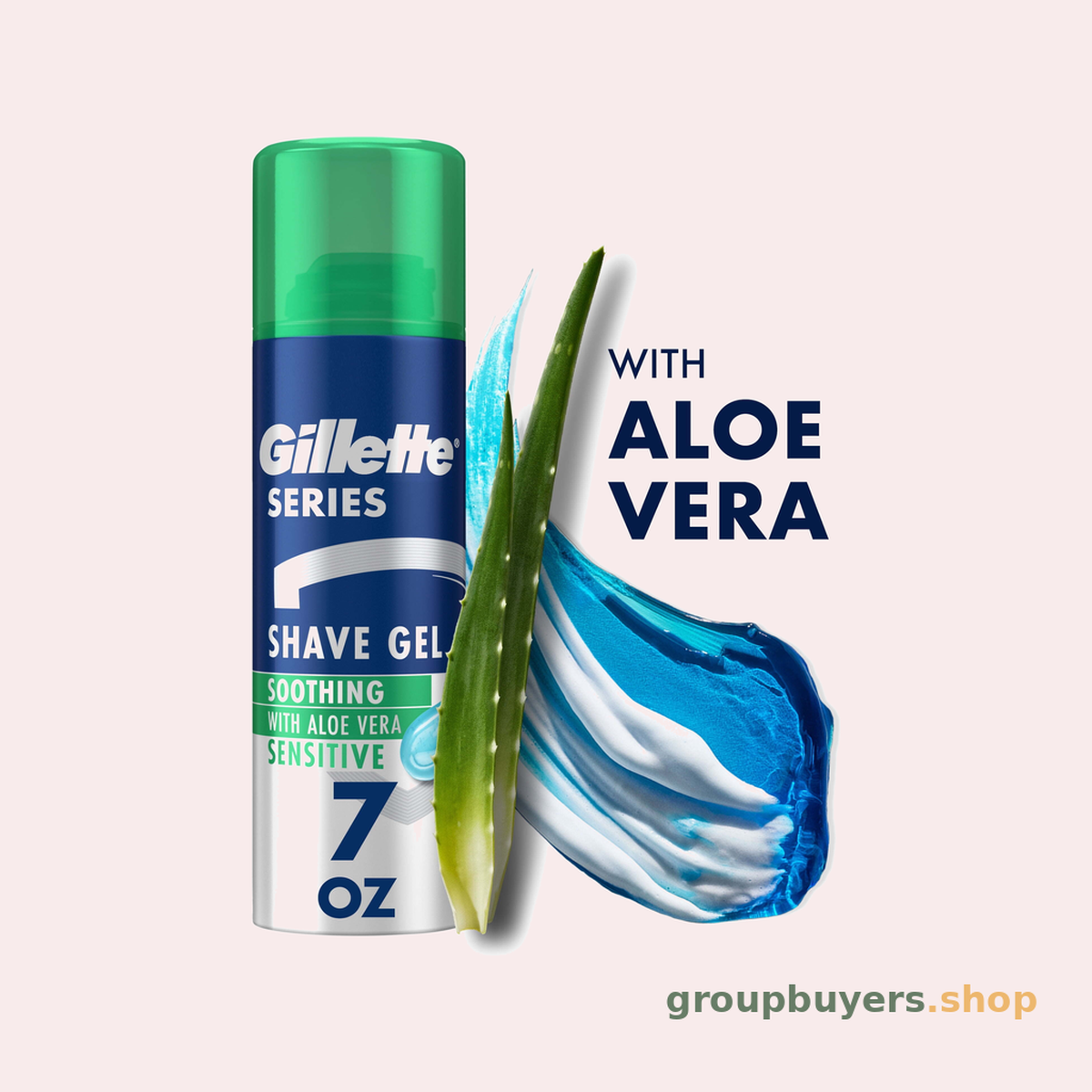 GILLETTE SHAVE GEL SENSITIVE SKIN