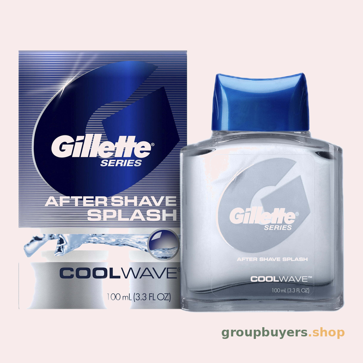 GILLETTE AFTER SHAVE SPLASH COOLWAVE