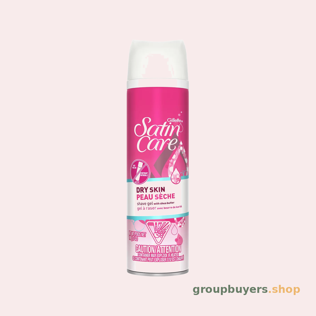SATIN CARE SHAVE GEL DRY SKIN
