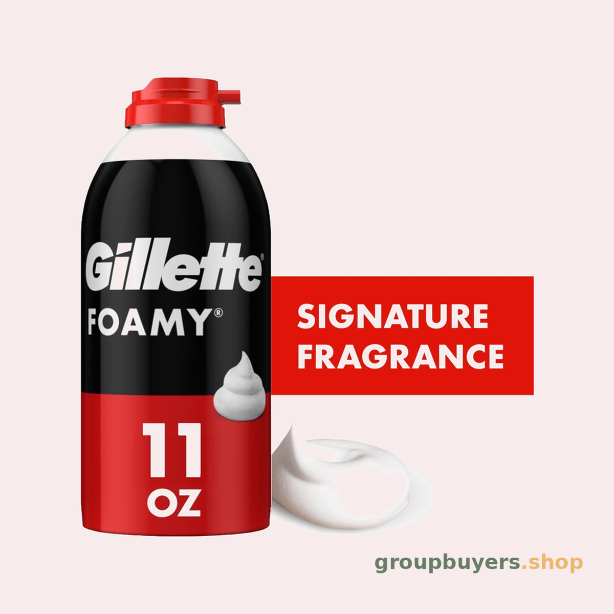 GILLETTE FOAM SH/CREAM REG