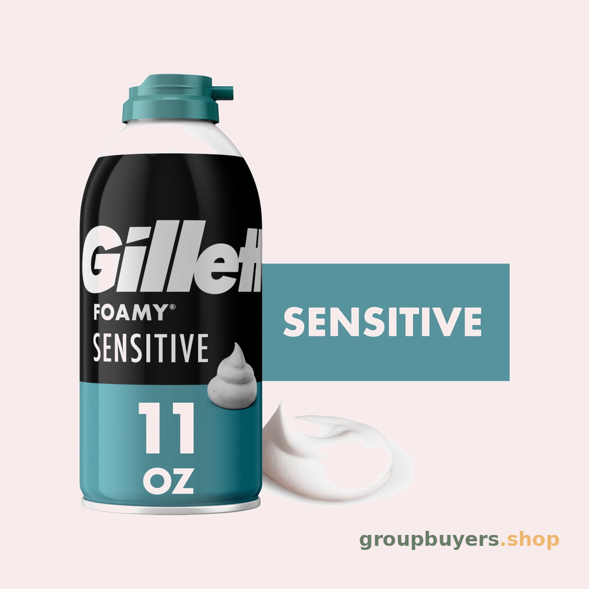 GILLETTE FOAM SH/CREAM SENSITIVE