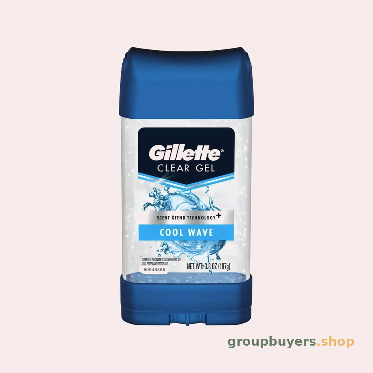 GILLETTE DEODARANT CLEAR GEL COOL WAVE