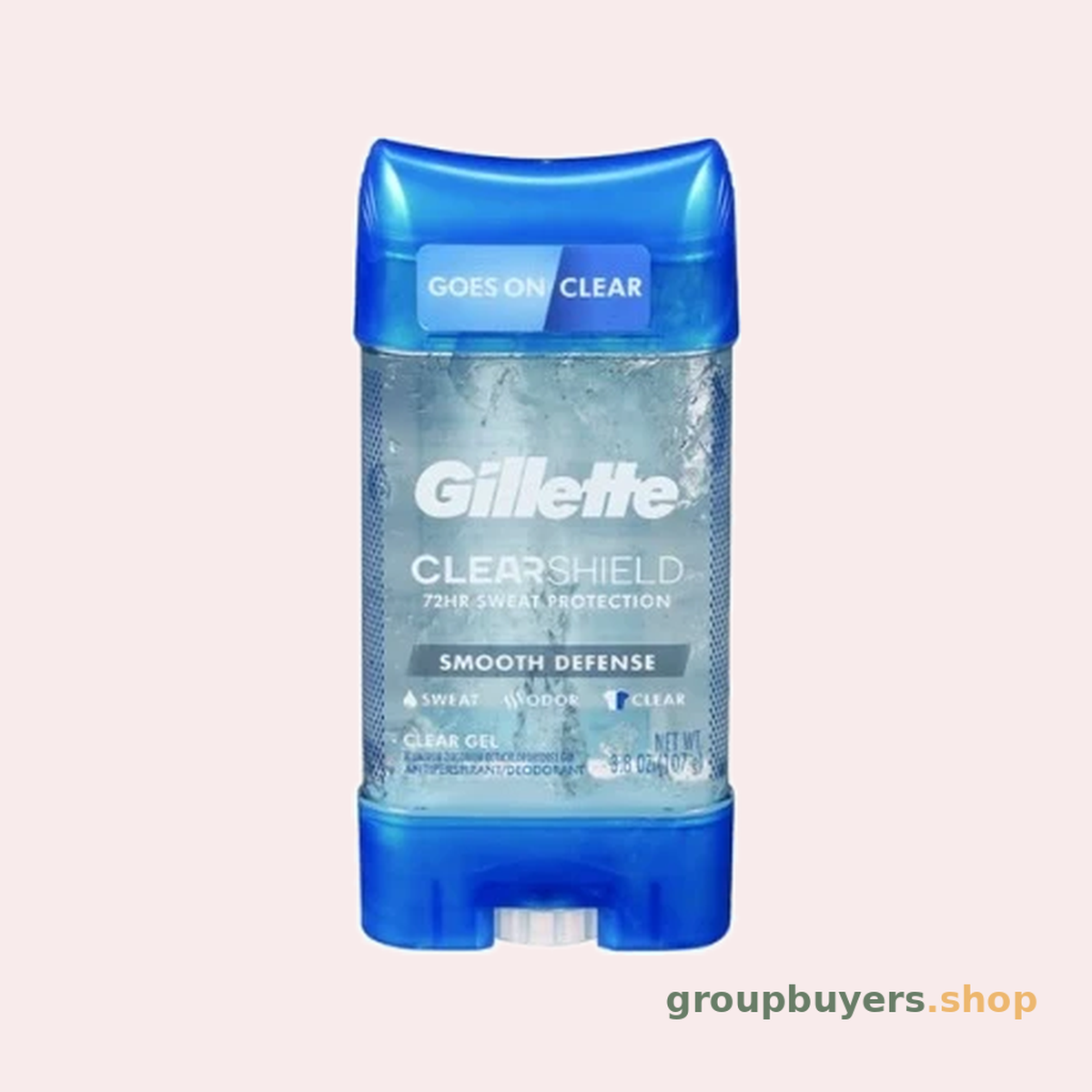 GILLETTE DEODROANT CLEAR GEL SMOOTH DEFENCE