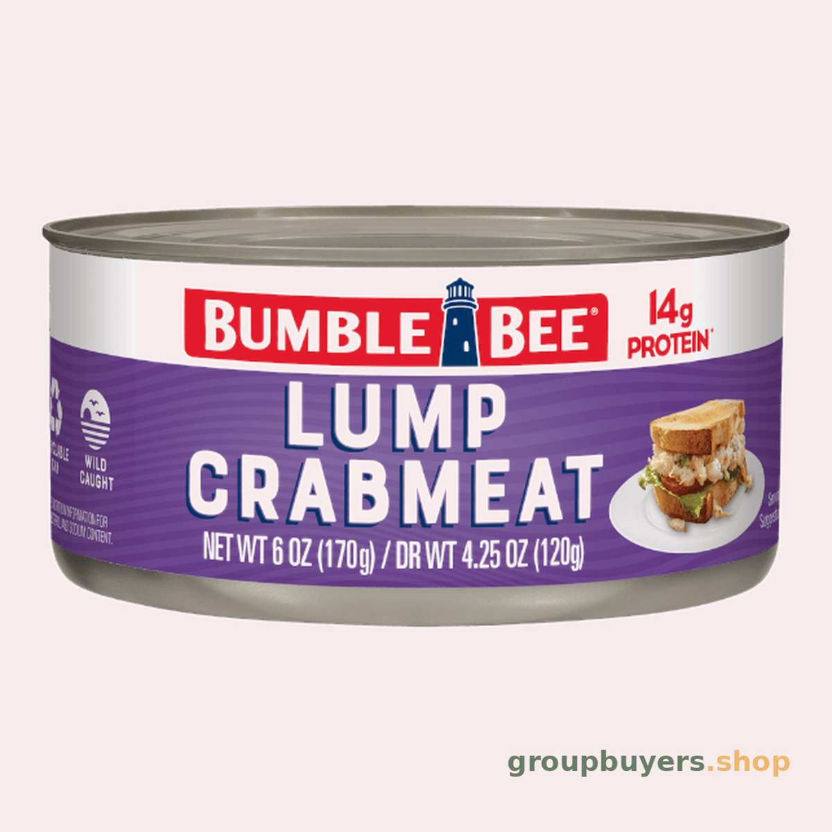 BumbleBee Crab Meat 12x6oz