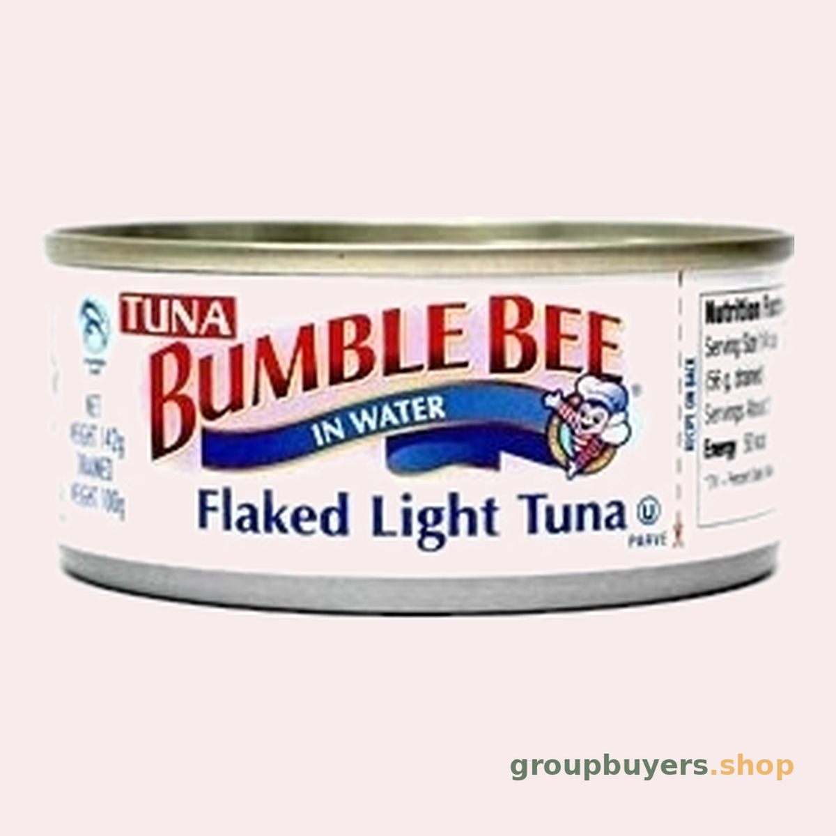 BumbleBee Tuna Flake in Water 48x142gm