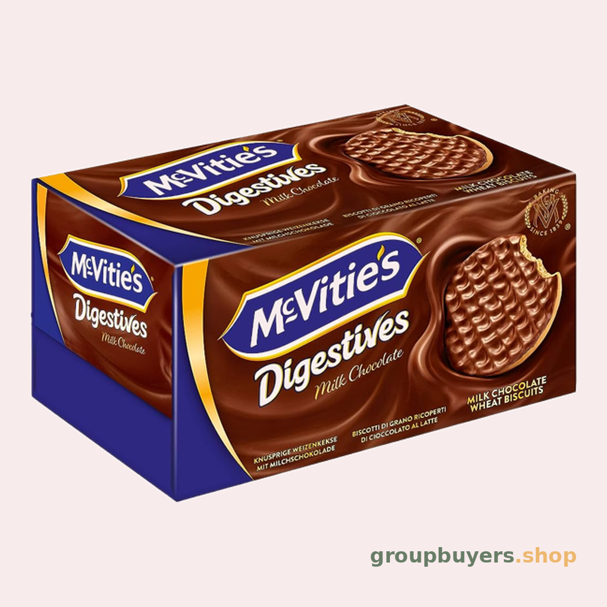 MCVITIE'S DIGESTIVE MILK CHOC. 24X200G