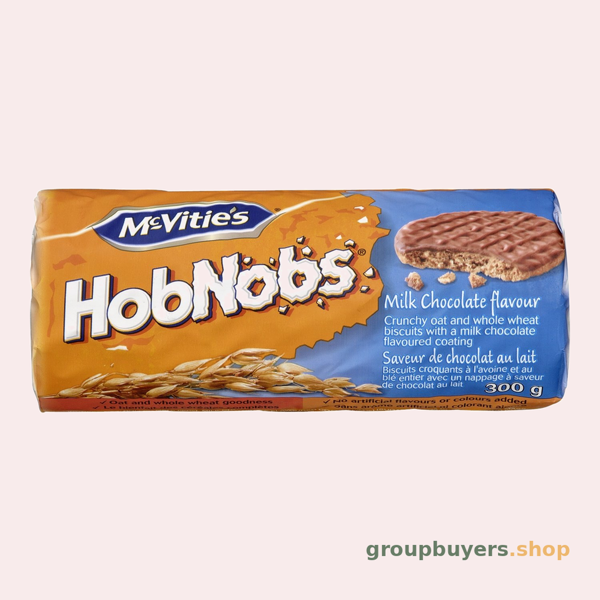 MCVITIE'S HOBNOB M/CHOC 24X300G