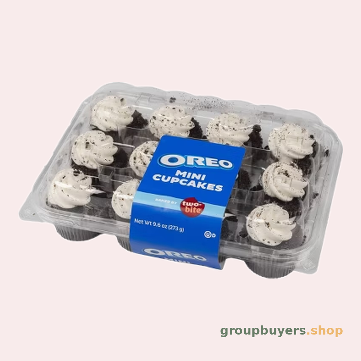 Two Bite Oreo Cupcakes 12x9.6oz