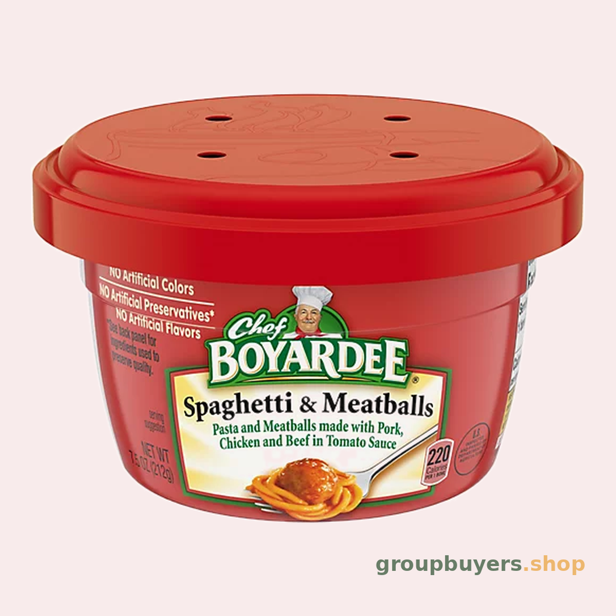 CHEF BOYARDEE SPAGHETTI WITH MEATBALLS
