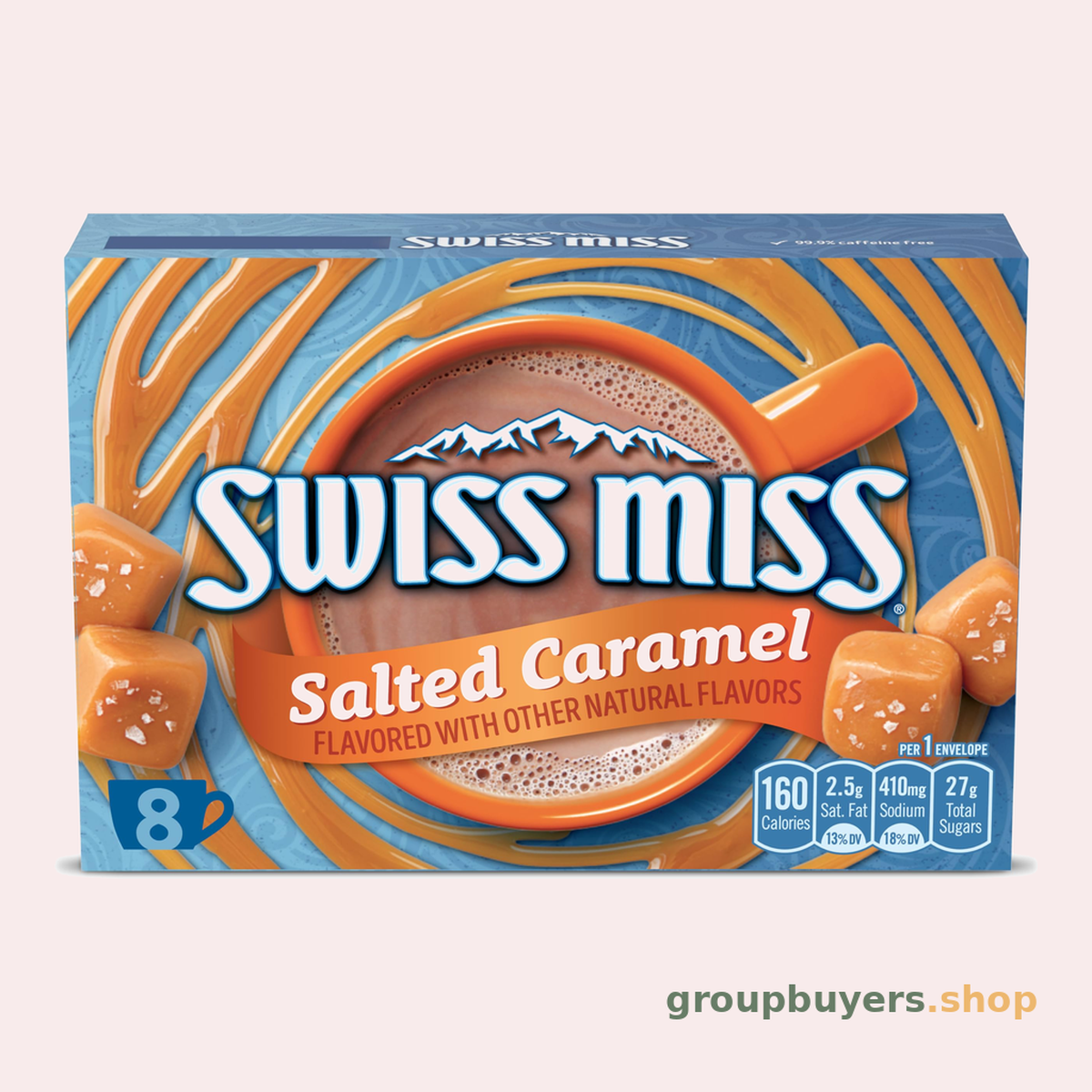 SWISS MISS COCOA DRINK CARAMEL FLAVOUR