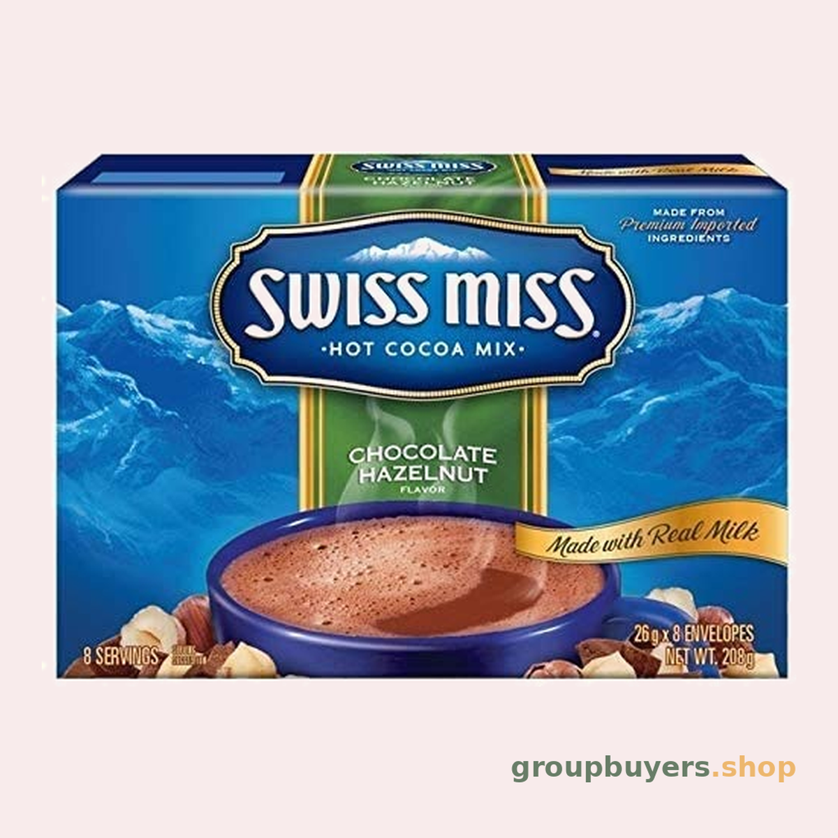 SWISS MISS CHOCOLATE HAZELNUT