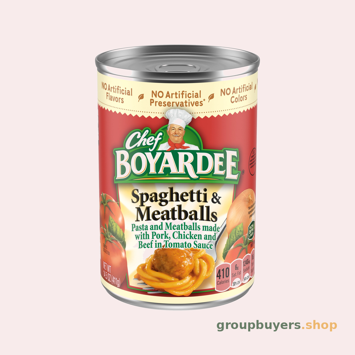 CHEF BOYARDEE SPAGHETTI & MEATBALLS