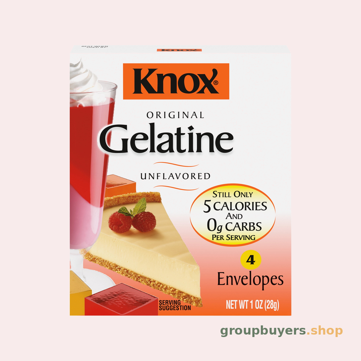 KRAFT KNOX UNFLAVOURED GELATIN