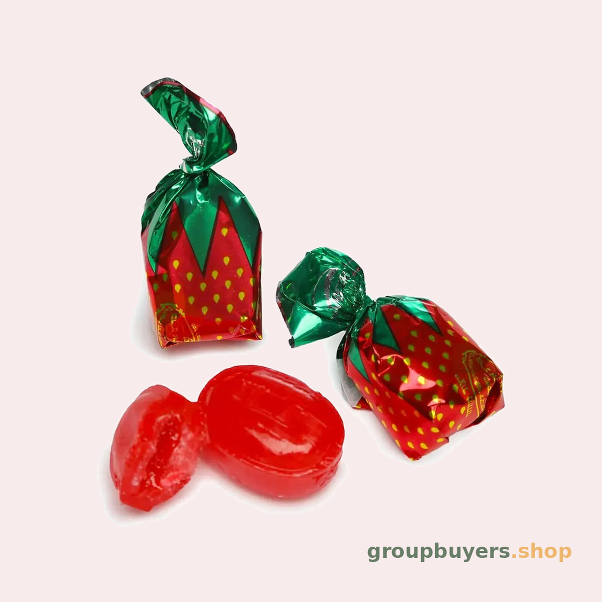 Arcor Hard Candy Strawberry Filled