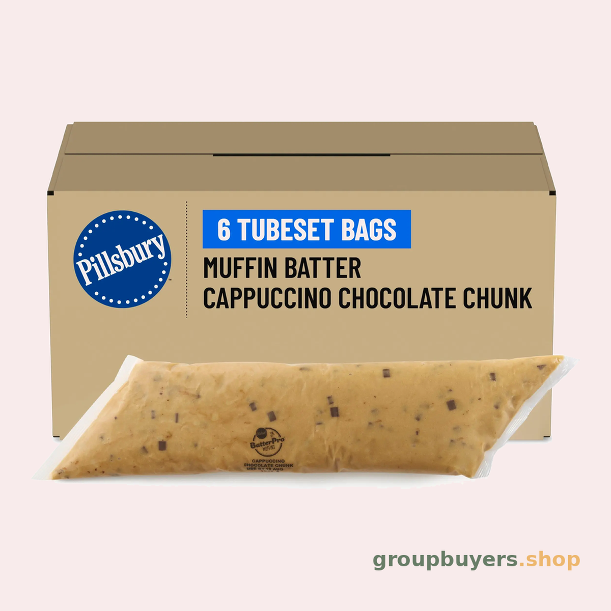 PILLSBURY MUFFIN BATTER CAPPUCCINO CHOCOLATE CHUNK 6X3LB