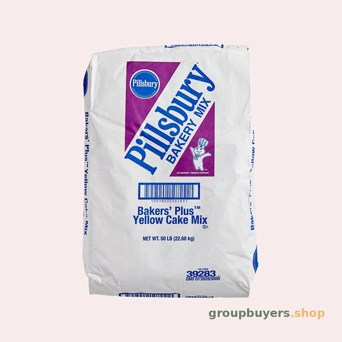 PILLSBURY BAKER PLUS YELLOW CAKE MIX 50LBS