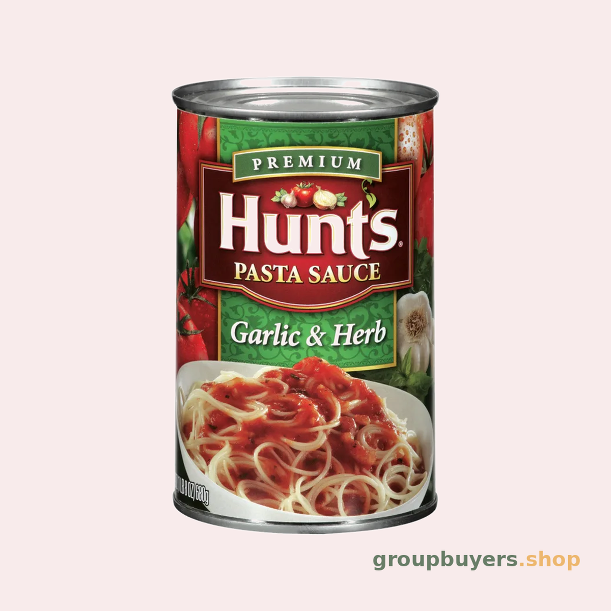 HUNT'S PASTA SAUCE GARLIC & HERB