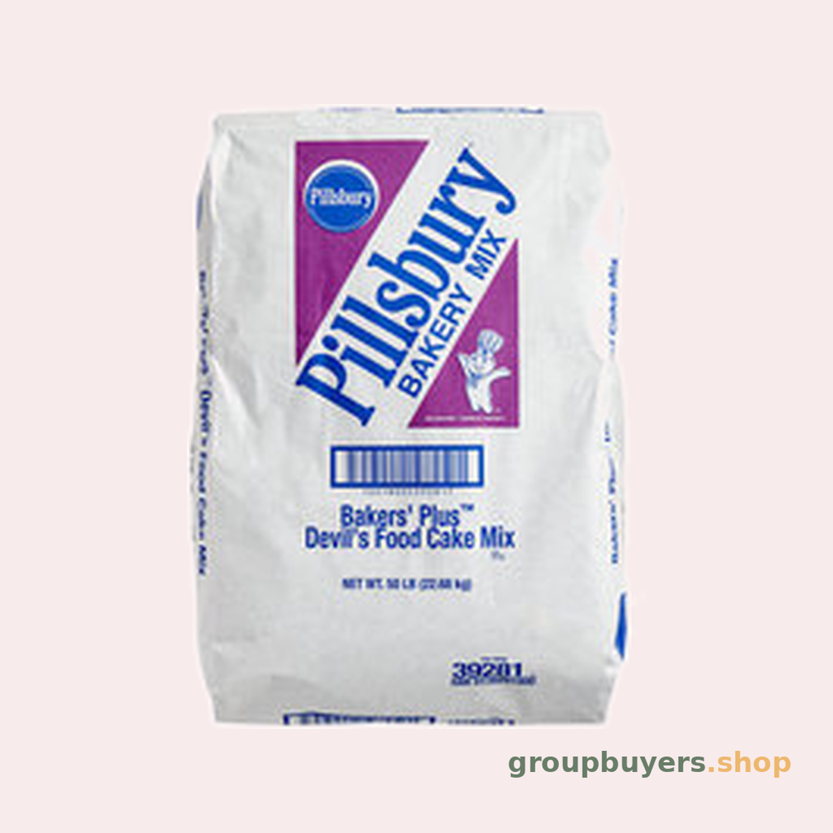 PILLSBURY DEVIL FOOD CAKE MIX B PLUS 1X50LBS