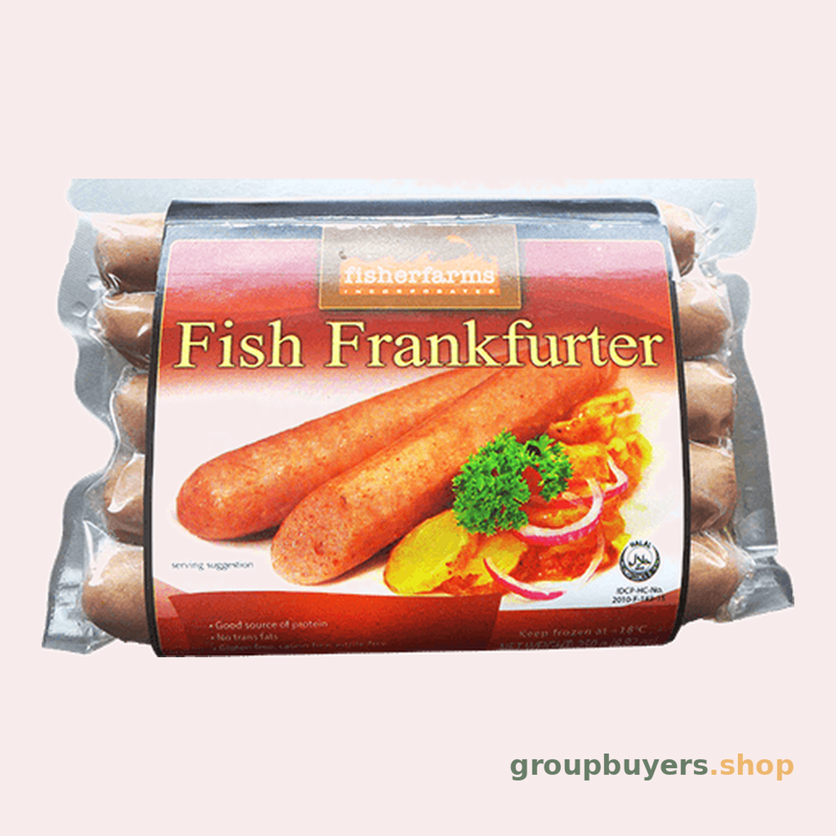 Fisher Farms Regular Frankfurter 20x250gm