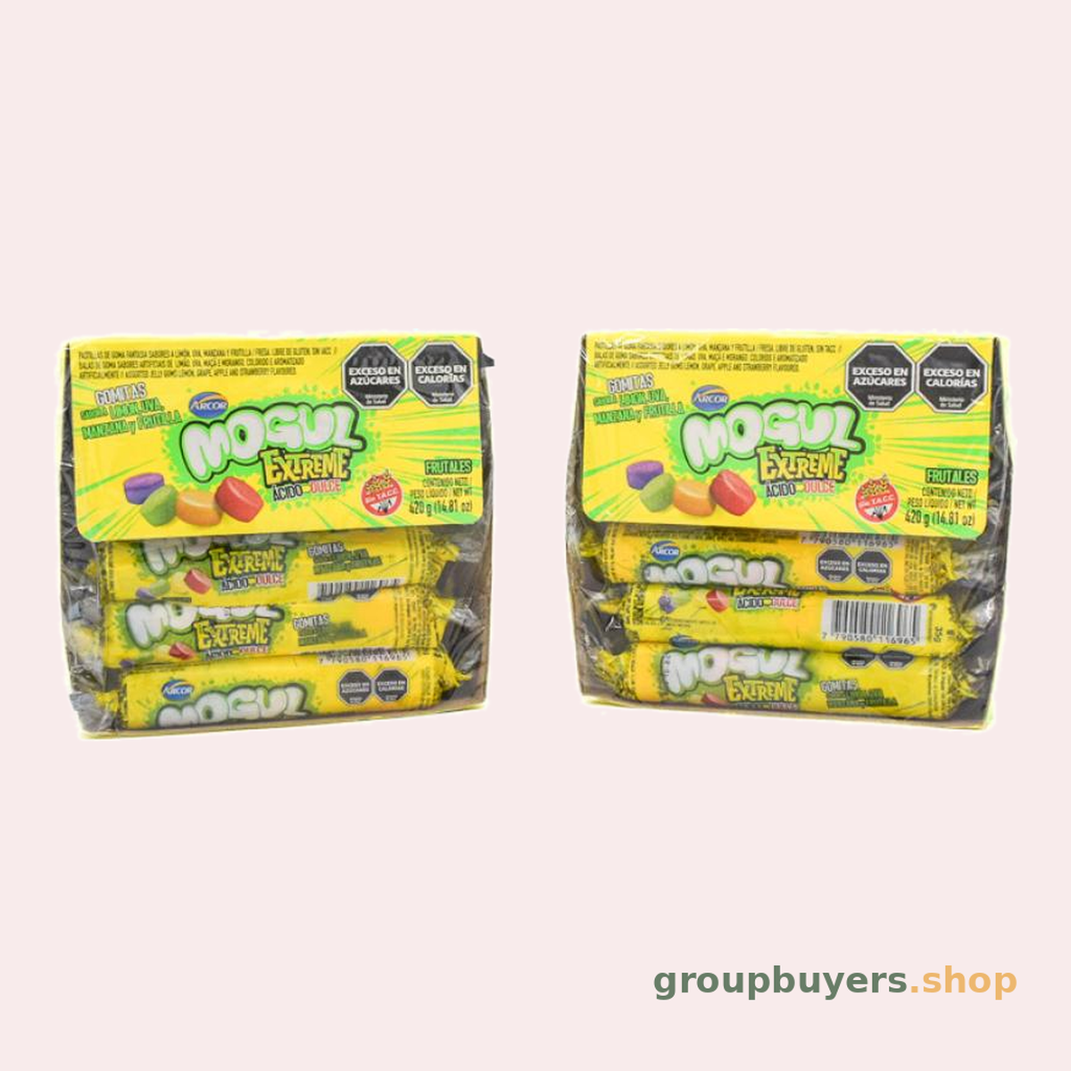 Arcor Fruit Gel Sour Mogul Roll