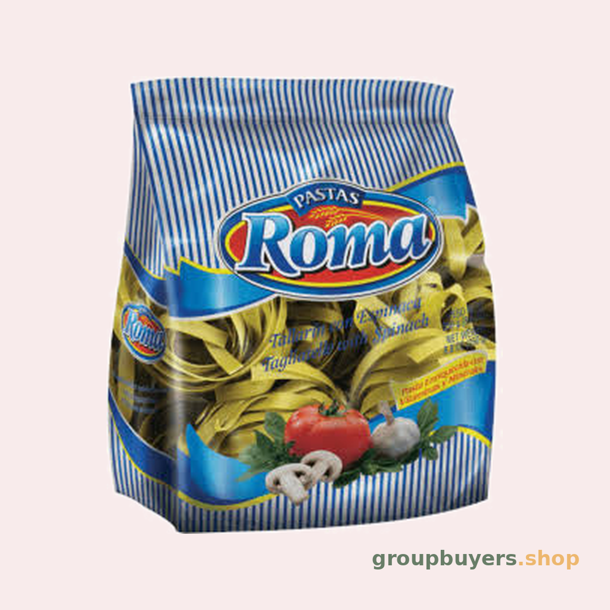 ROMA TAGLIATELLE with SPINACH