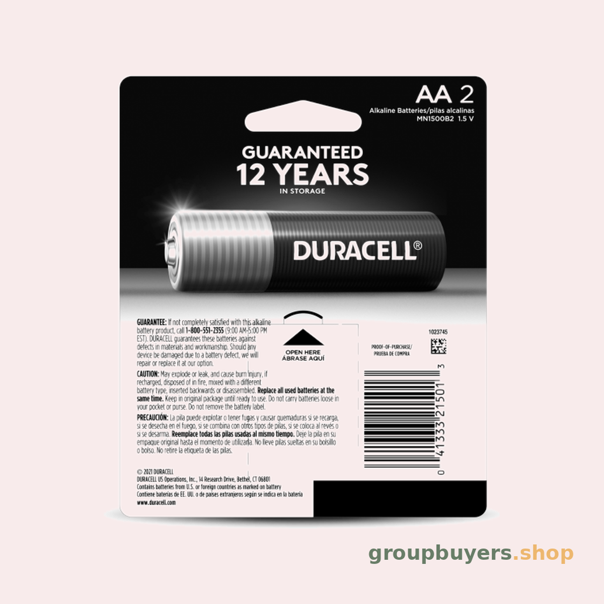 DURACELL ALK AA2 X 12PK