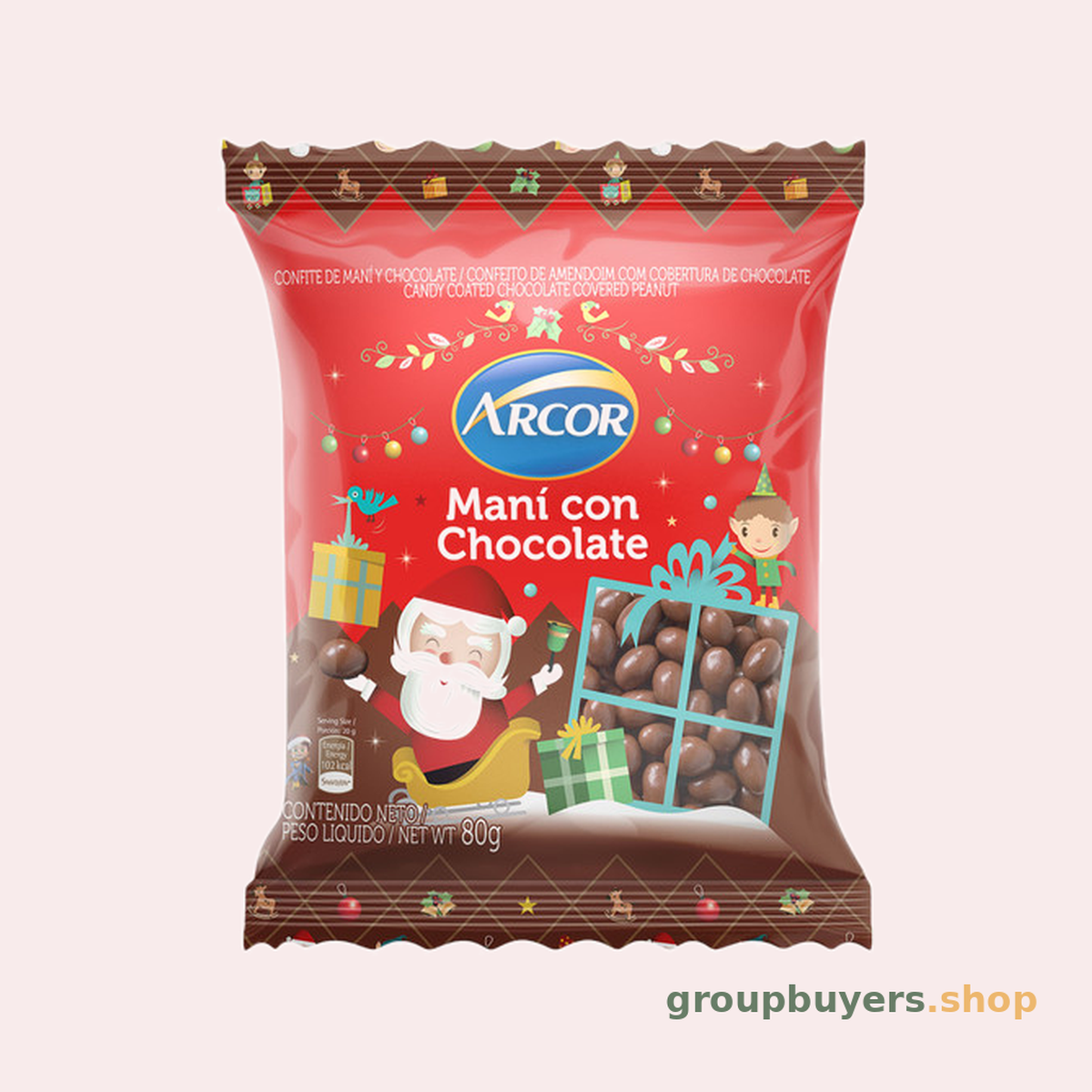 Arcor Tab Choc Peanut