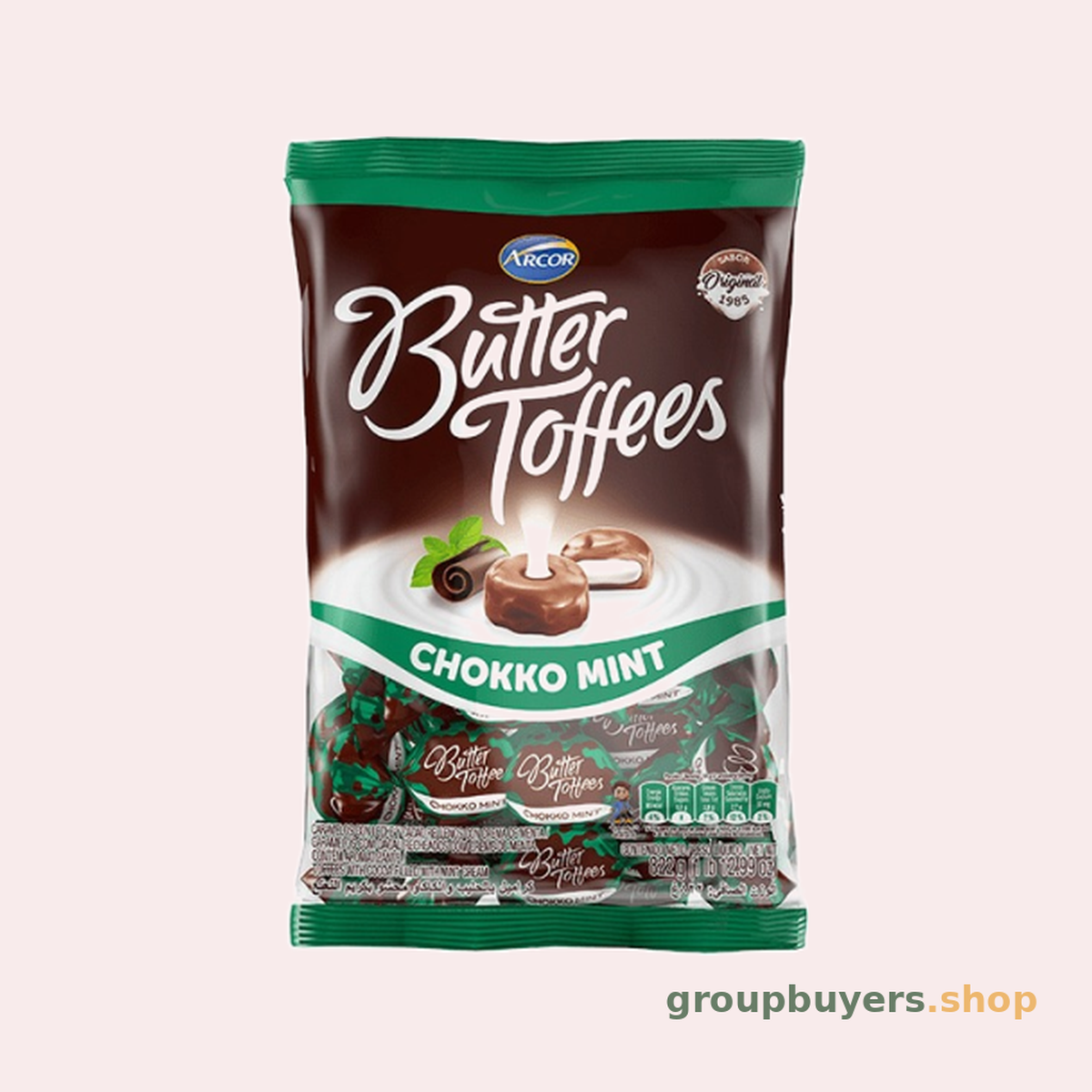 Arcor Butter Toffee Chocolate Mint