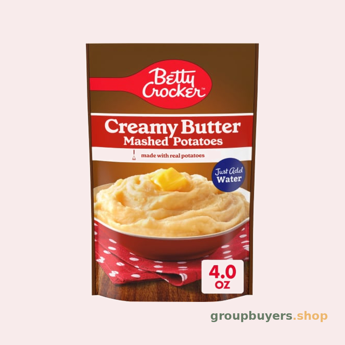 BETTY CROCKER MPOTATO CREAMY BUTTER 8X4OZ