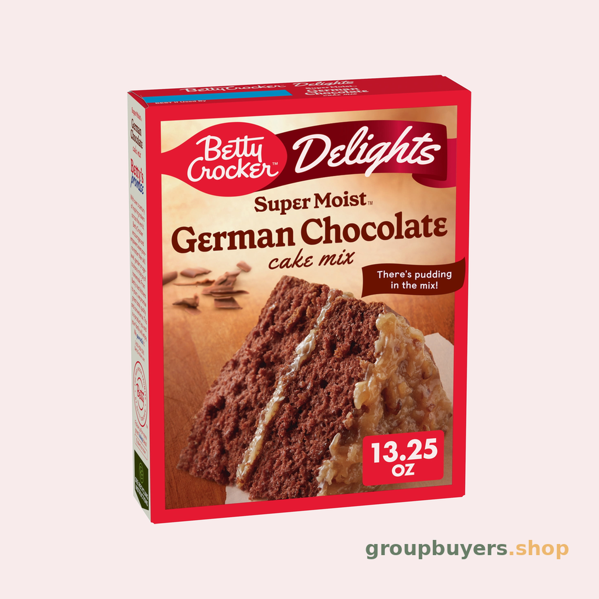 BETTY CROCKER CAKEMIX GERM CHOC 12x13.25OZ