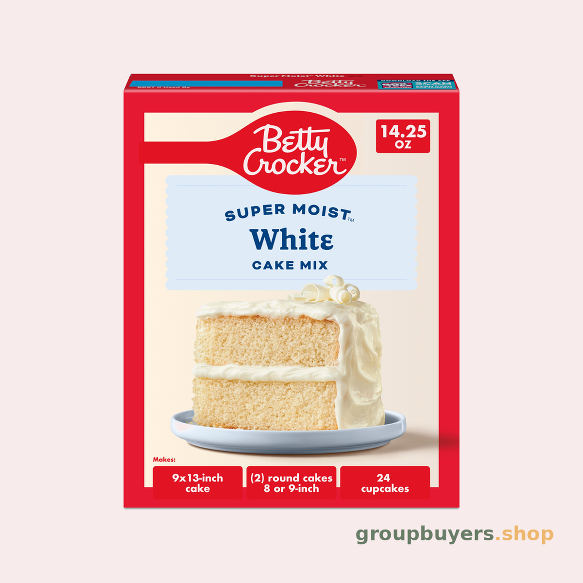 BETTY CROCKER CAKEMIX WHITE 12X13.25OZ