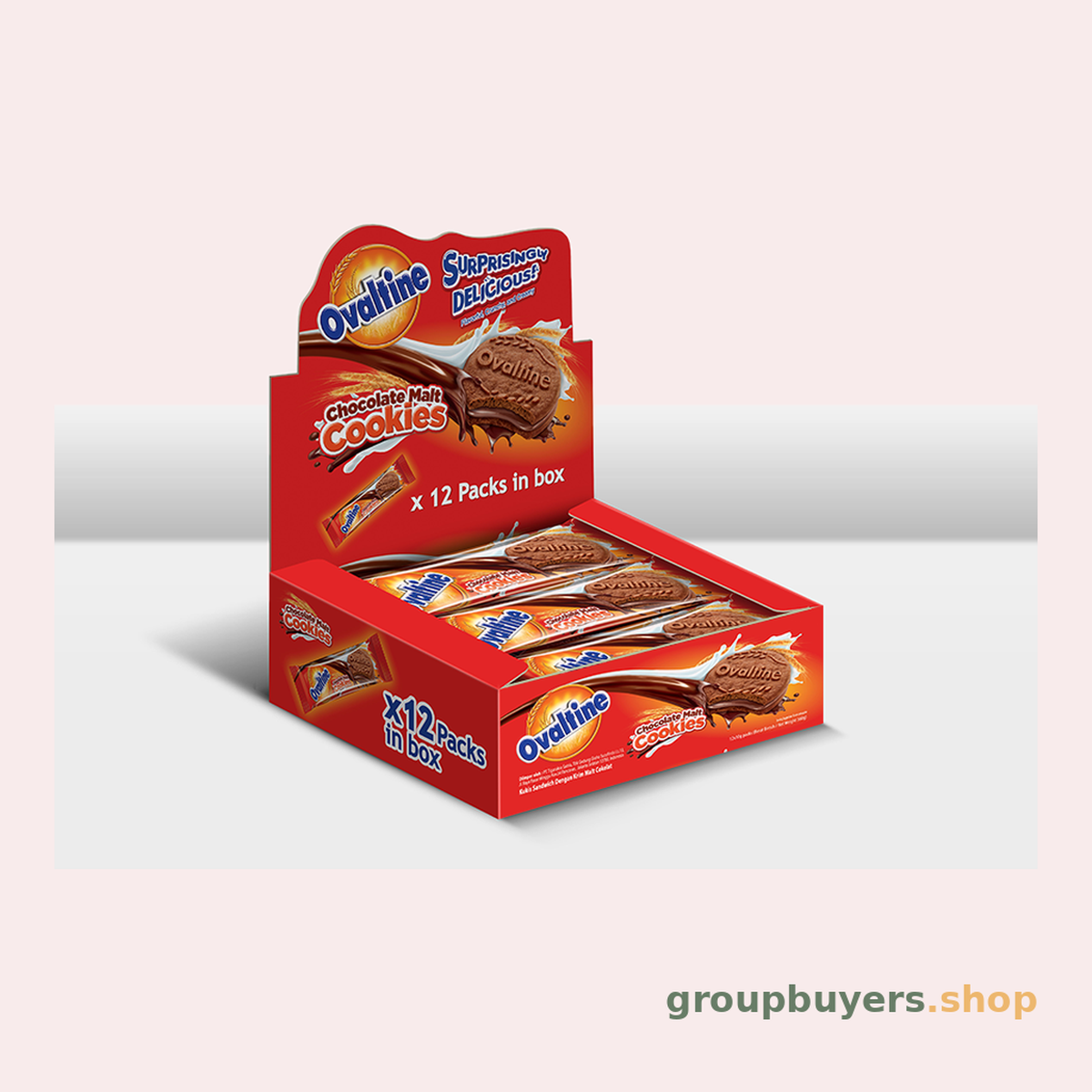 OVALTINE DISPLAY DISPLAY BOX