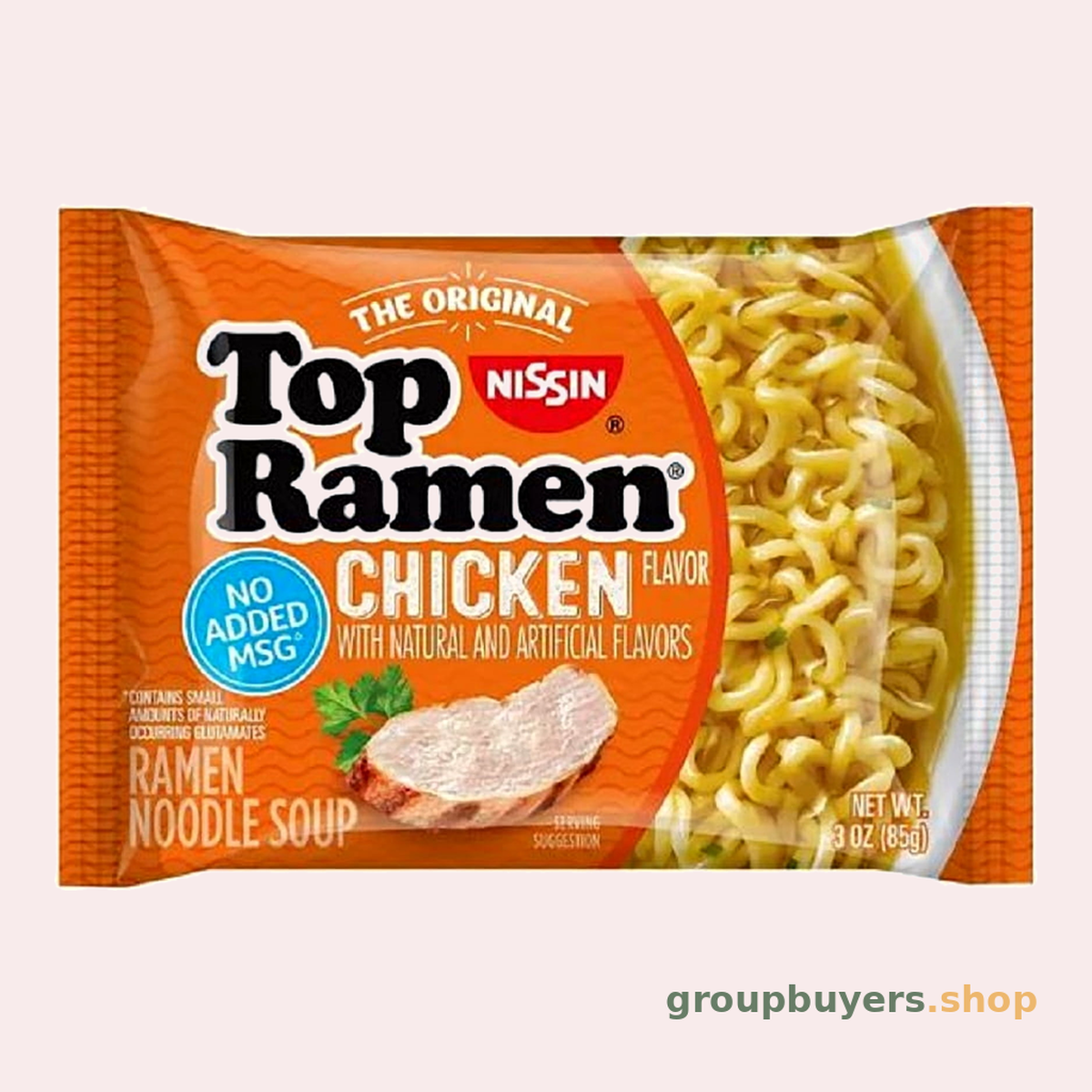 NISSIN NOODLE PK CHICKEN 24X3OZ