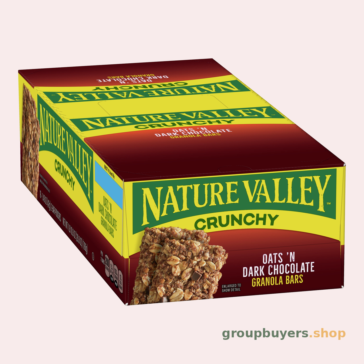 NATURE VALLEY CRUNCHY OATS & DARK CHOCOLATE 18CT