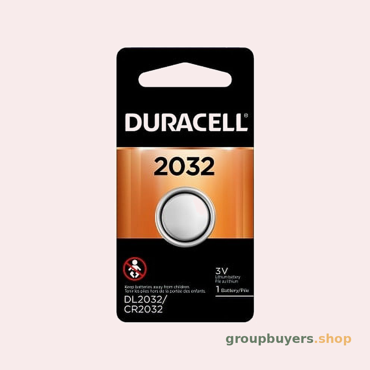 Duracell 2032 Li COIN Battery 4x5pk