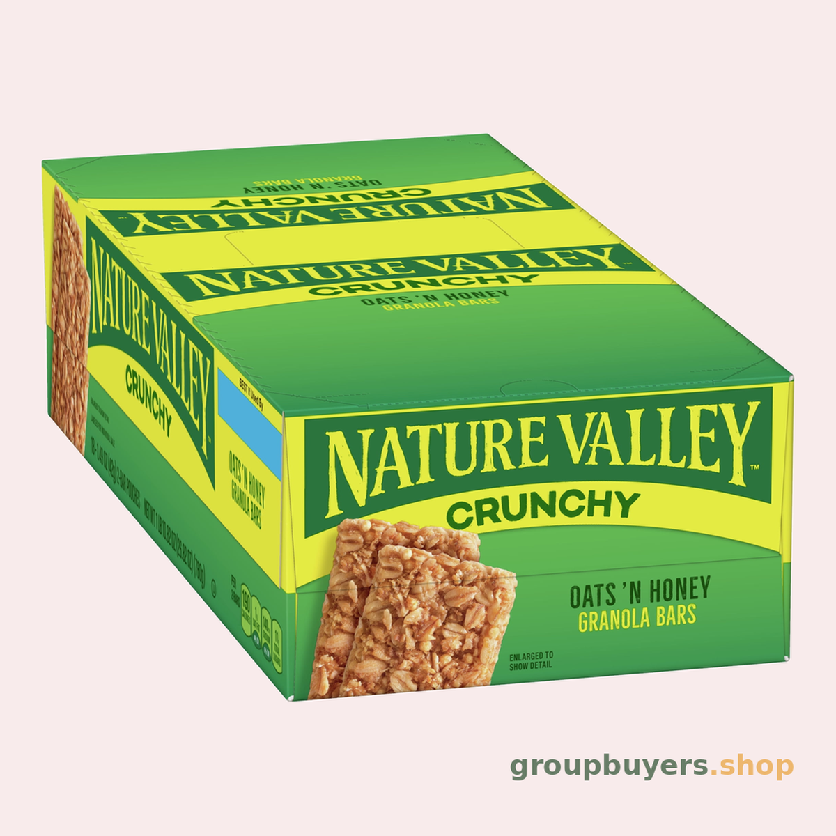 NATURE VALLEY CRUNCHY OATS & HONEY 18CT