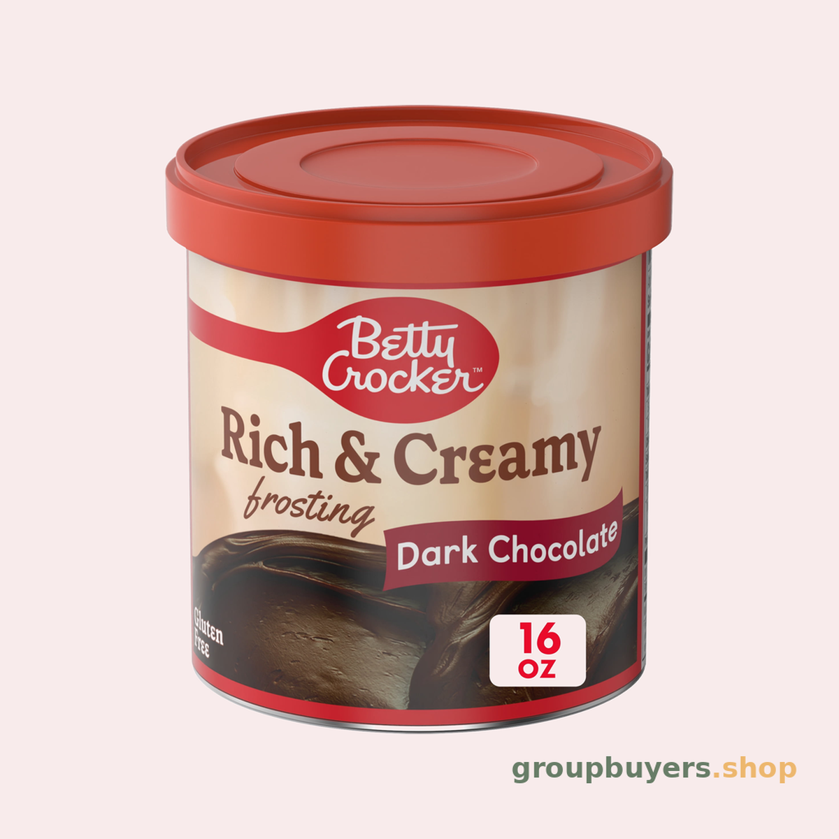BETTY CROCKER FROSTING DARK CHOCOLATE 8X16OZ