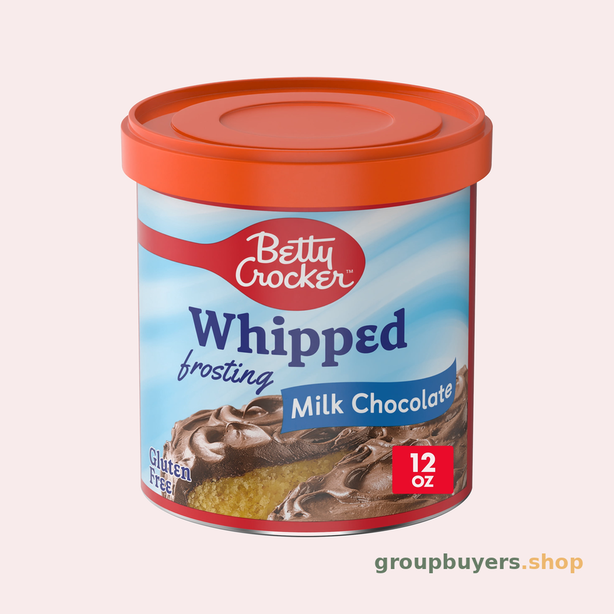 BETTY CROCKER FROSTING WHIP MILK CHOCOLATE 8X12OZ