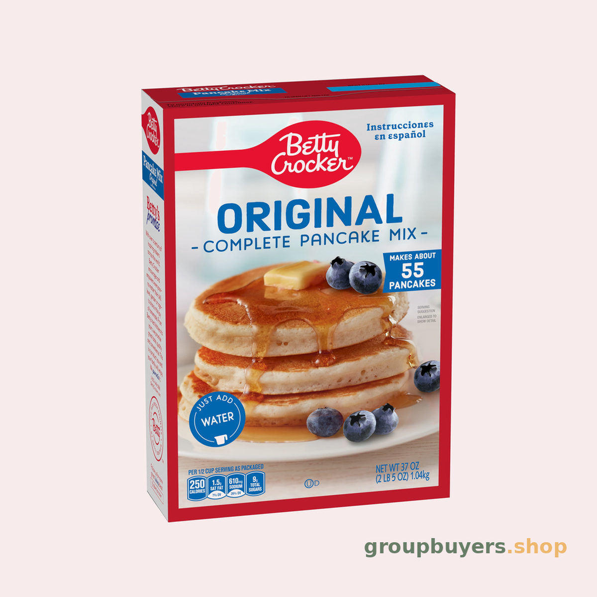 BETTY CROCKER PANCAKE MIX ORIGINAL 15X37OZ