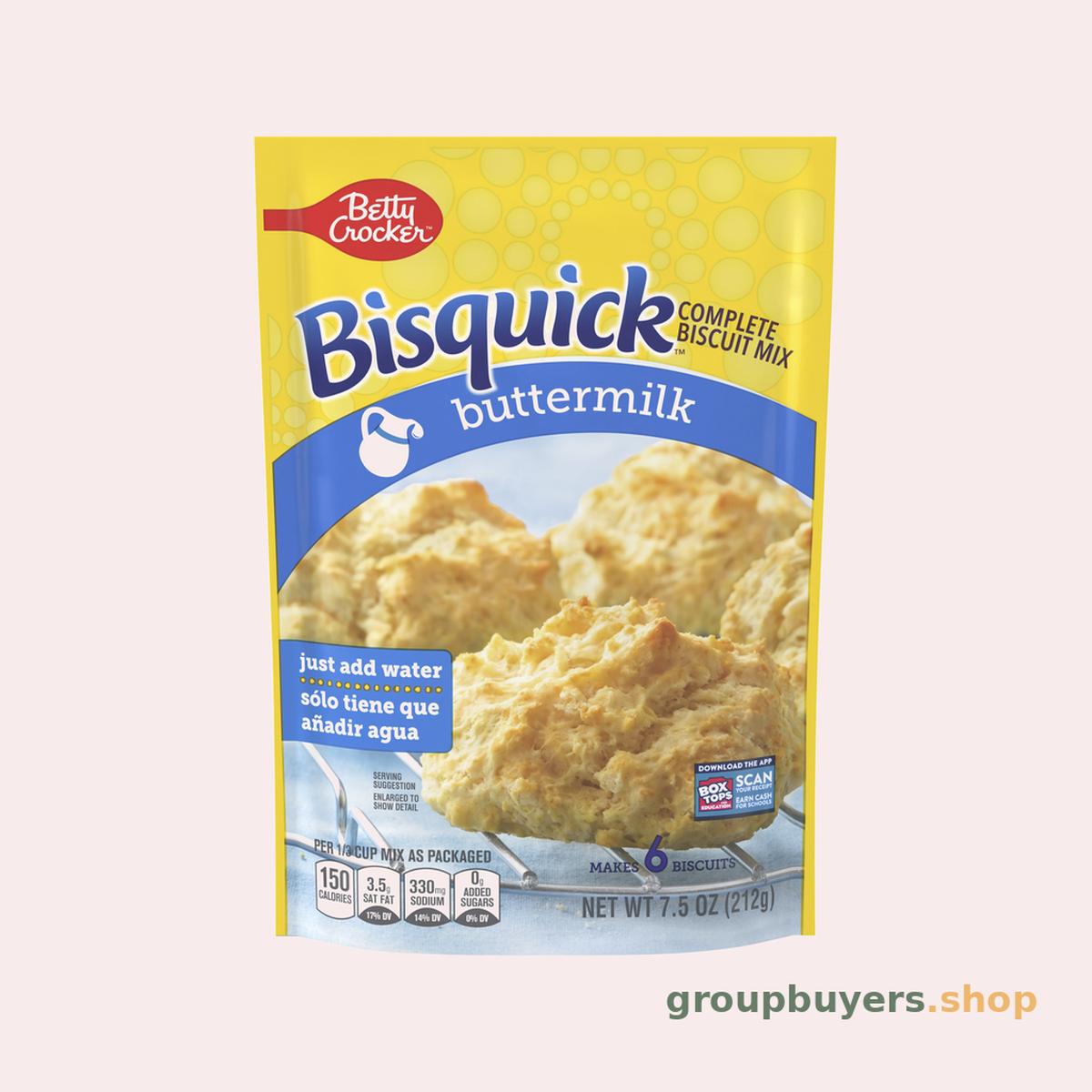 BETTY CROCKER COMPLETE BISCUIT BUTTERMILK 9X7.75OZ